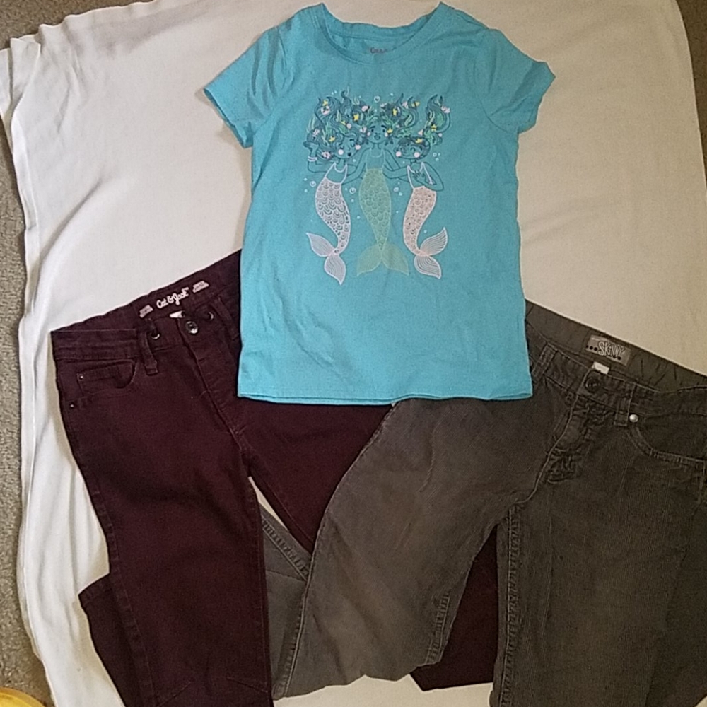 3-PIECE BUNDLE Cat & Jack/ Old Navy  in size 7/8